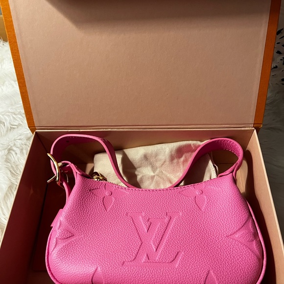 ***SOLD***Louis Vuitton Monogram Empreinte Mini Moon Bag Lollipop Pink - Picture 12 of 12